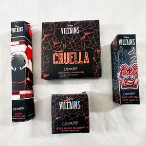 NEW ColourPop Disney Villains Cruella Makeup Bundle Discontinued Set RARE NOS
